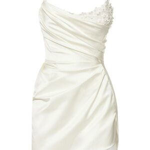 Vivienne Westwood Bridal Venus embellished satin minidress
